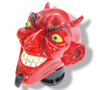 Red Devil Shift Knob Rat Hot Rod Custom Jockey Suicide Shifter Chopper Gasser