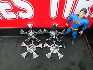 Set of 4 20" or 18" Spinners Chrome Aftermarket Wheels Spinner Kit