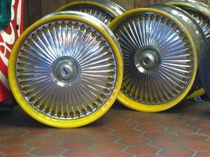 24 inch Dub Bellagio Spinning Wheels Rims Custom 5 Lug Set