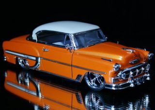 1953 Chevy Bel Air Dub City Old Skool 1 24 Scale Orange