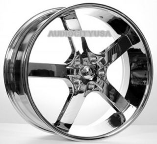 24" inch AC55 Wheels and Tires Rims for 300C Charger Magnum Challenger