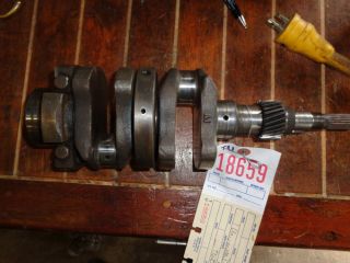 Crankshaft for 5411 Universal Marine Diesel Engine  Lower 48