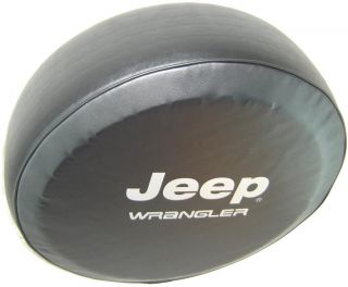Sparecover® ABC Series Jeep® Wrangler Tire Cover 32" 33" Tuxedo Black Vinyl