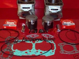 SeaDoo 787 800 Engine Top End Rebuild Kit Pistons Gaskets and Cylinders Boring