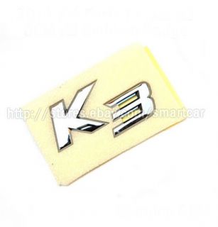 All New 2014 Kia Forte Cerato K3 Trunk Rear K3 Emblem Badge