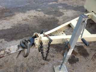 Ingersoll Rand Air Compressor Tow Behind 185 CFM John Deere Diesel Engine