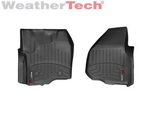 Weathertech® Floor Mats Floorliner Ford Super Duty Supercrew 2012 Black