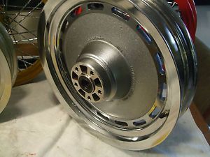 Harley Sportster Softail Dyna FXR Chrome Solid Slotted 16" Rear Wheel 1986 99