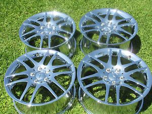 17" New Mercedes SLK350 CLK350 Chrome Wheels Rims