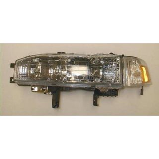 90 91 Honda Accord Headlamp Headlight Driver Side Left LH