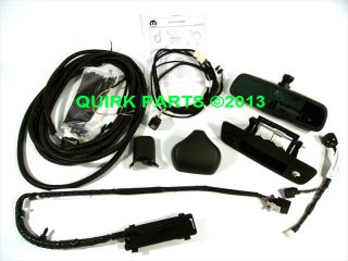 13 14 Dodge RAM RA1 Media Center Rear View Mirror Back Up Camera Mopar
