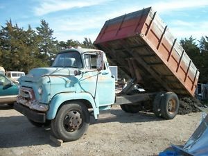 56 GMC Chevy Cabover Stubnose Cab Forwaed Truck 1 1 2 2 Ton Bed and Hoist