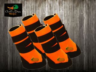 Avery Greenhead Gear GHG Neoprene Dog Boots Boot Shoes Blaze Orange 2XL