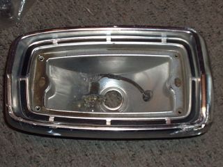 66 Fairlane Taillight Bezel OE Ford Good Used GT 500 XL Convertible Fixture