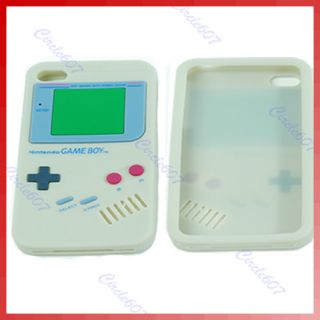 Nintendo Soft Silicone Case Cover Protector Game Boy for Apple iPhone 4 4G 4S