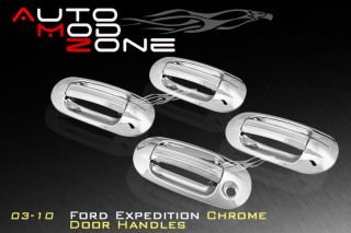 03 12 Ford Expedition 4DR Chrome Door Handle Cover