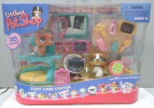 Hasbro Littlest Pet Shop Cozy Care Center 334 Ferret 335 Puppy Dog 336 Kitty Cat