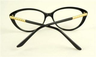 New Fashion Cat Face Style Ladies Plate Black Frame Spectacles of Myopia Frames