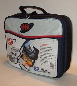 AAA Winter Safety Kit 62 Pieces Travel Roadside Emergency Car Kit Great Deal