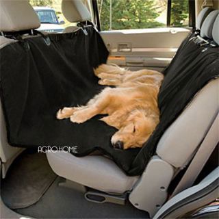 Rear Back Car Seat Cover Protector Pet Dog Cat Blanket Hammock Black D179