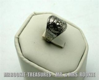 1940's Goudey Gum Indian Chief Silver Tone Metal Ring