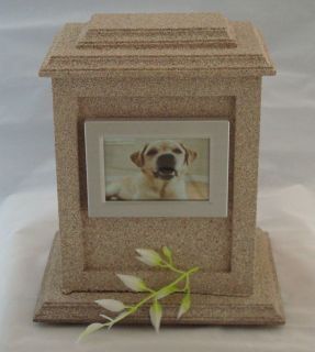 Small "Simulated Stone" Pet Urn by New River Pet Memorials 100 American Made