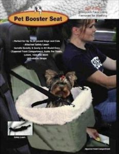 Auto Pet Car Vehicle Safety Riding Booster Carrier Seat Protector for Dog or Cat