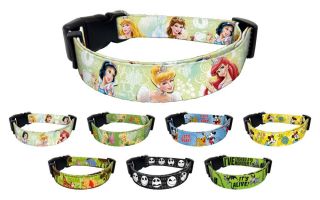 Ariel Snow White Dog Pet Puppy Walt Disney Princess Collar Matching Leash Set