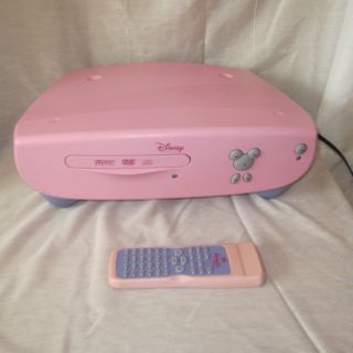 Disney Princess Pink DVD Player DVD2000 P with Remote 749720000876