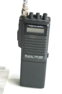 Realistic TRC 226 40 Channel Portable CB Radio Transceiver