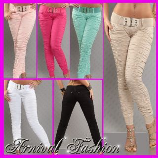 New Sexy Ladies Hotpants Belt 8 10 12 14 Women's Jeans Pants Club Casual Wear