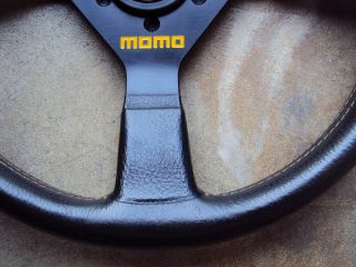 Momo Veloce Steering Wheel 350mm Porsche Mercedes Benz BMW VW JDM Miata Civic