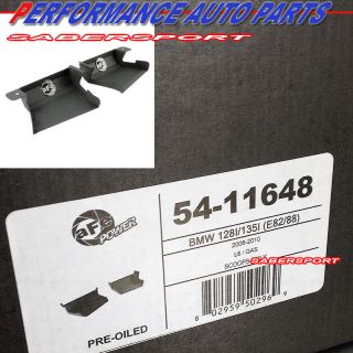 "In Stock" afe Power Dynamic Air Intake Scoops 2007 2012 BMW 128i 135i E82 E88