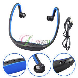 Sports Bluetooth Headset Wireless Headphone Earphone for Cell Phone iPhone