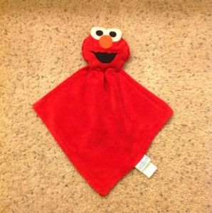 Sesame Street Elmo Security Blanket Rattle Red Baby Childrens Apparel Network