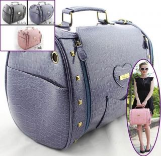 Luxury Patent Leather Dog Carriers Pet Carrier Dog Bags for Small Dogs 3 Color