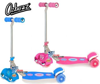 Ozbozz Bizzy Bug 4 Wheeled Push Scooter Toy Kids Children's Boys Girls