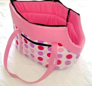 New Designer Small Dog Cat Pet Travel Carrier Tote Bag Purse