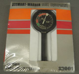 New Stewart Warner Test Equipment Vacuum Fuel Pump Tester Po 257