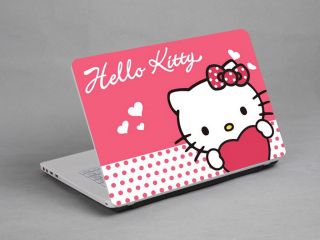 Laptop Notebook Skin Sticker Cover Cat Cute Kitty Toshiba Dell HP Sony 15 4 Inch
