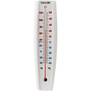 Large Indoor Outdoor Wall Thermometer Home Deck Pool Shed Garage Temperature