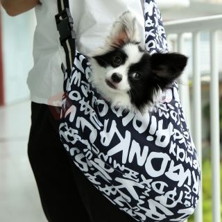 Blue Oxford Cloth Sling Pet Dog Cat Carrier Tote Single Shoulder Bag Size M New