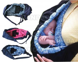 Infant Newborn Baby Carrier Sling Wrap Swaddling Kids Nursing Papoose Bag Pouch