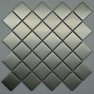 Stainless Steel Metal Tile Mosaic Backsplash Wall 8M03