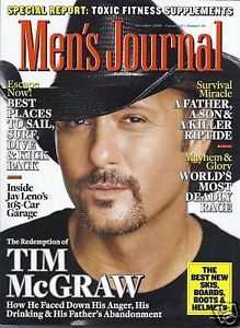 Mens Journal Tim McGraw Toxic Fitness Supplements Gear