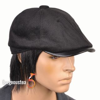 Am Black Coffee Royalblue Newfashioned Vogue Casual Men Beret Flat Hat Cap
