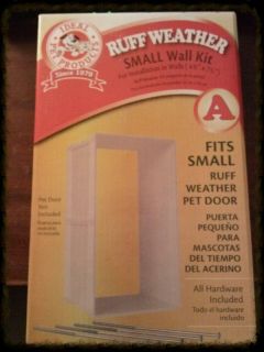 Ideal Pet Products Wall Kit for Small Ruff Weather Pet Door