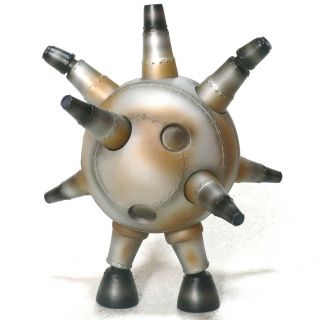 Glober x Plus Vinyl Figure Giant Robo Sofubi Robot Toy