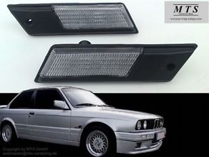 BMW E21 E28 E30 Clear Front Fender Side Markers Lights