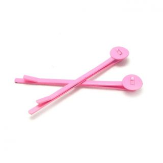 S0130 x 15 25 50 Pcs Wholesale Metal Hair Clips Clamps w Pad DIY Craft 51mm Lady